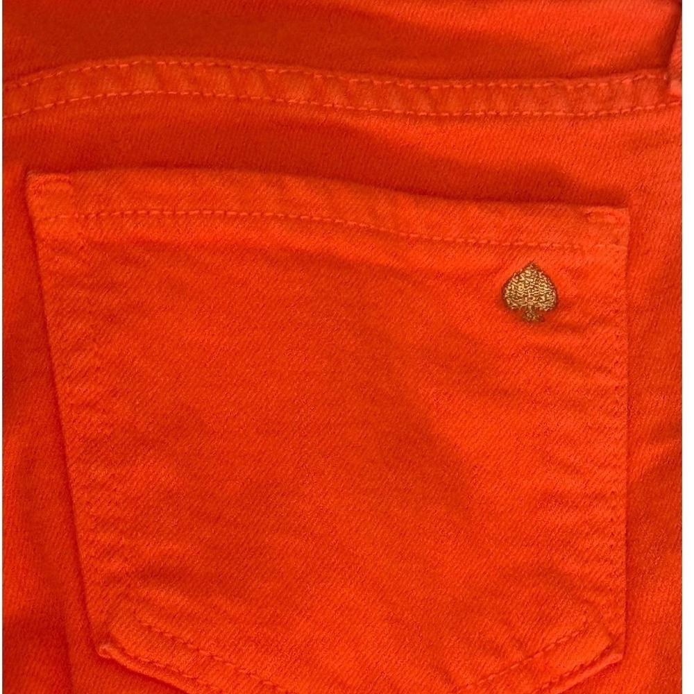 Kate Spade Orange Perry Street Jeans - Picture 5 of 5